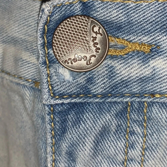 Free People Lacey Denim Cutoff Shorts - Picture 5 of 8